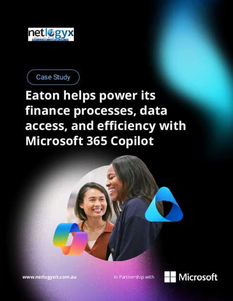 Cover: Case Study: How Eaton Uses Microsoft 365 Copilot