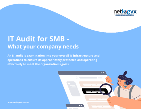 Cover of IT Audit Checklist for SMBs: What Your Company Needs
