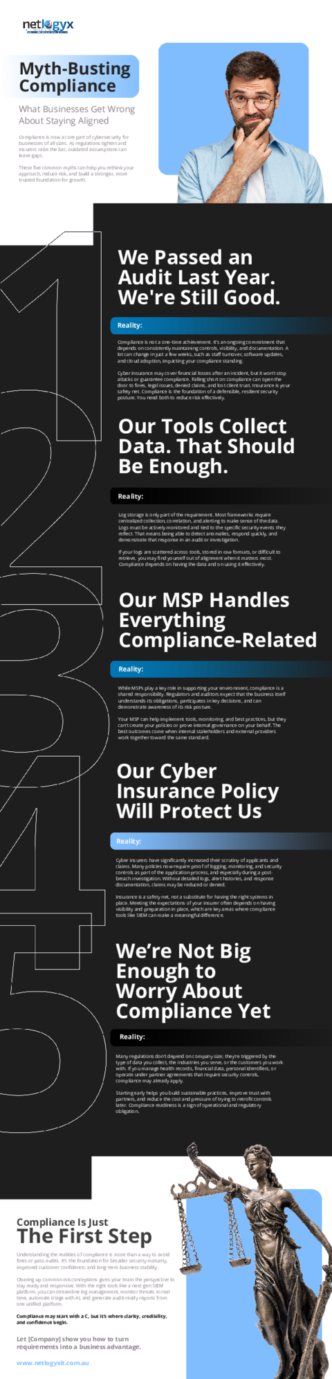 Cover of the Mythbusting Compliance guide
