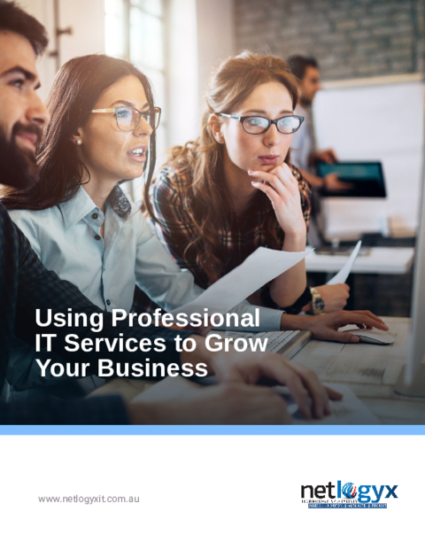 Cover: Using Professional IT Services to Grow Your Business